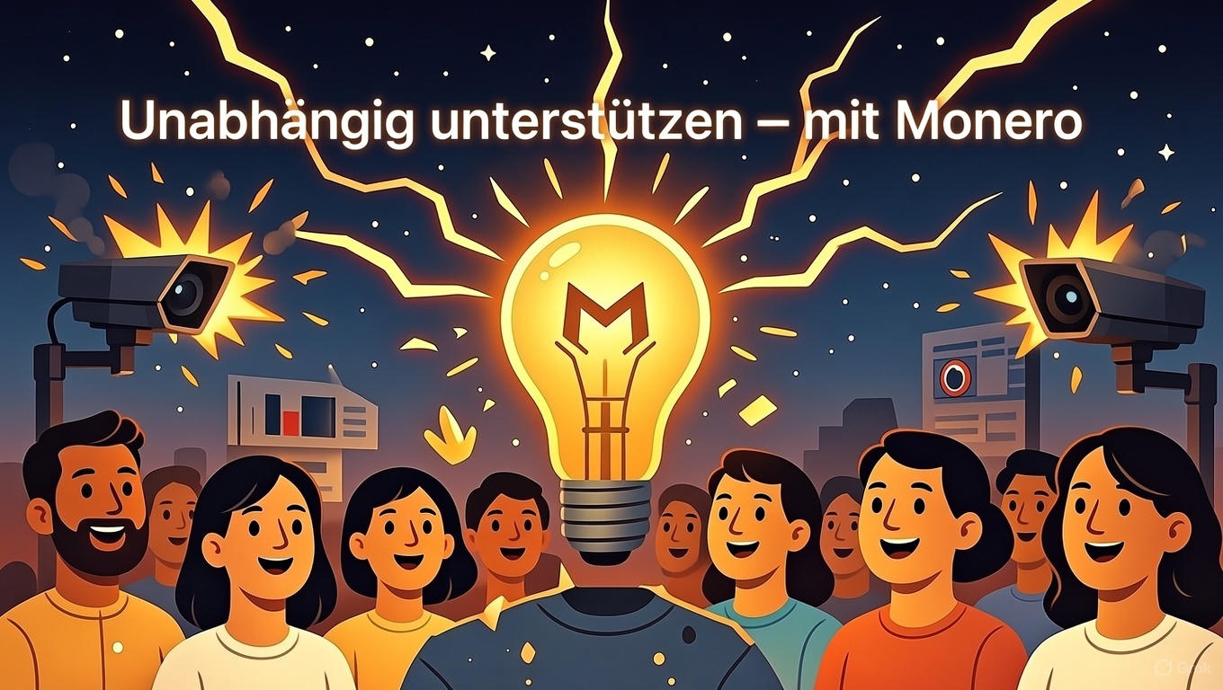 Mit Monero unterstützen
